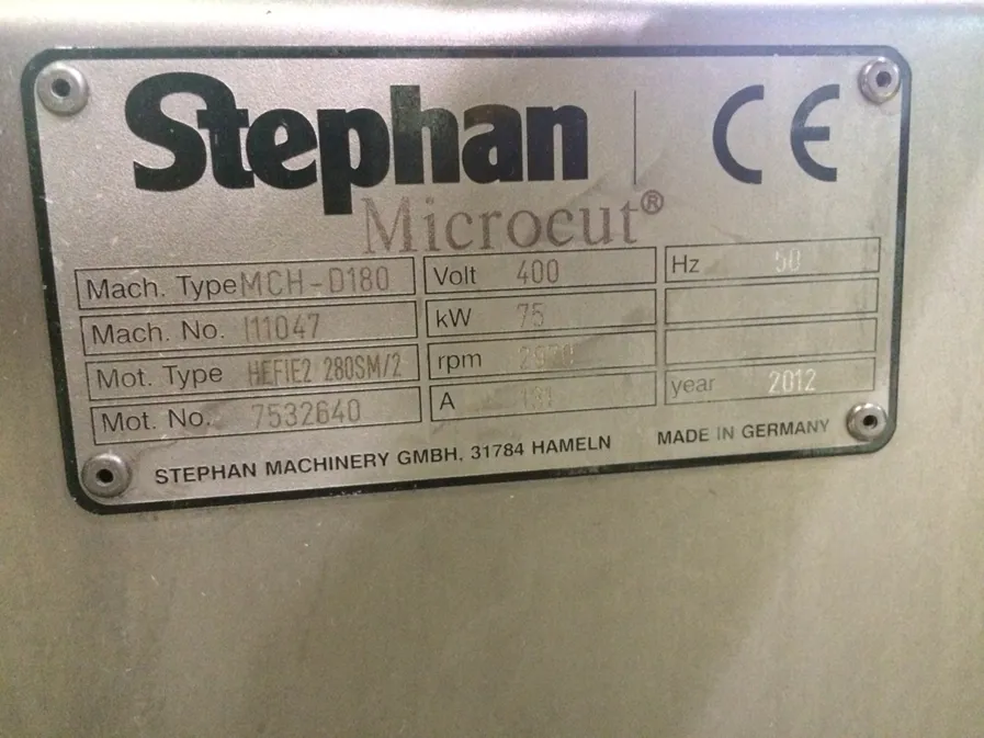 микрокуттер Stephan Microcut Mch D 180 в Москве и Московской области 2