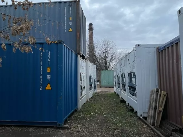 сухогрузные, морские ж/д контейнеры 40ф в Москве и Московской области